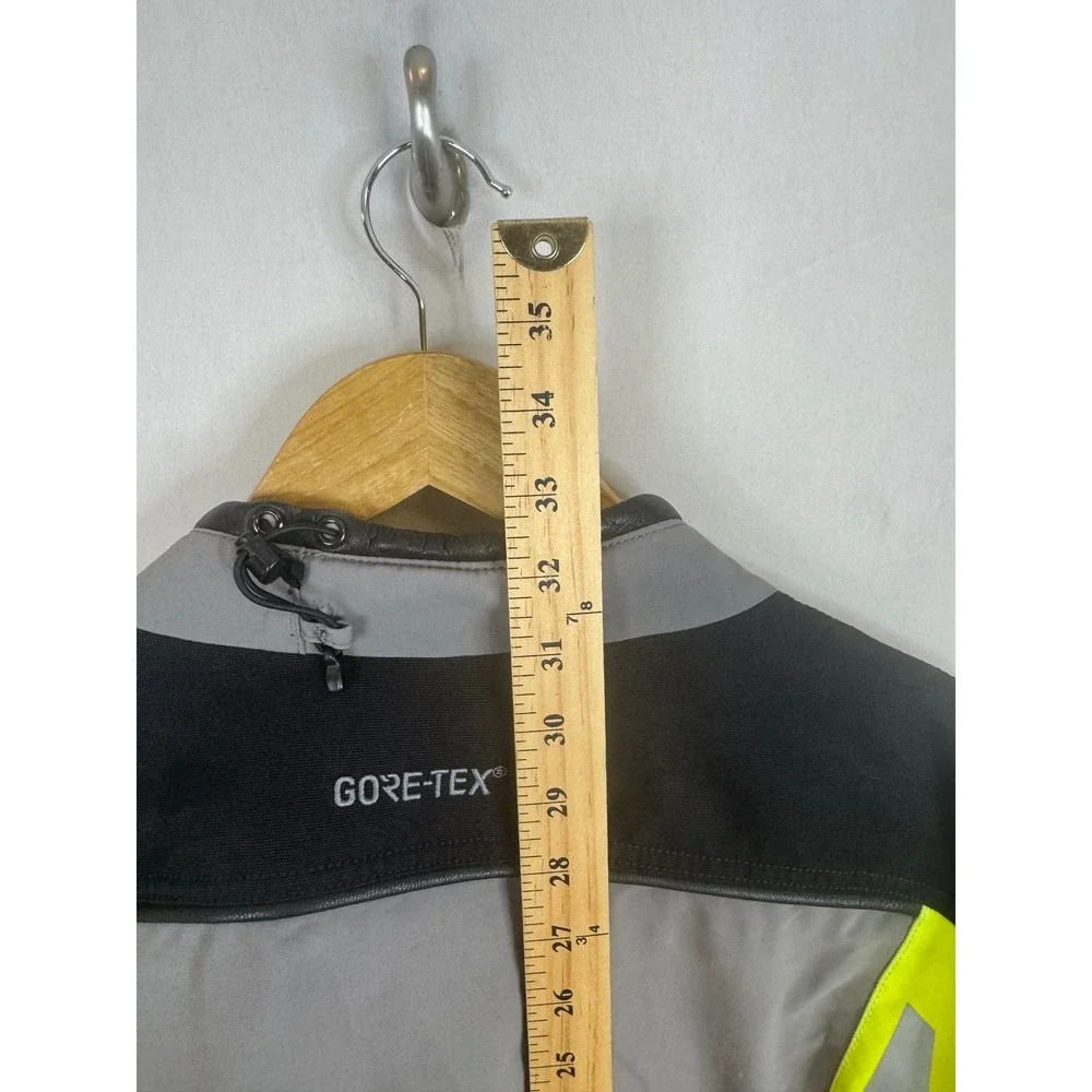 Klim Latitude Gore-Tex Motorcycle Jacket Hi-Vis Gray Neon Yellow 2XL 5146-003